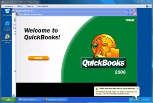 Quickbooks 2006 in Windows 7 XP Mode