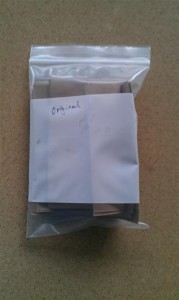 Original Paper in Sealed Plastic Bag
