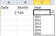 004 - Drop Down List Created